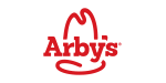 Arby's logo featuring a stylized cowboy hat, representing branding in the food industry, relevant to C17media's print and branding solutions.